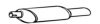 FONOS 617115 End Silencer